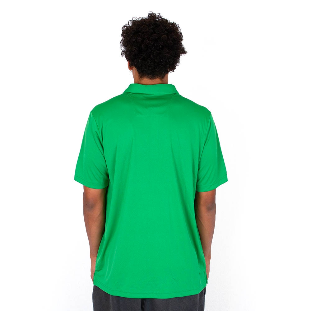 Interlocking UO, Antigua, Green, Polo, Polyester, Men, Performance, Tribute, Shirt, 956455